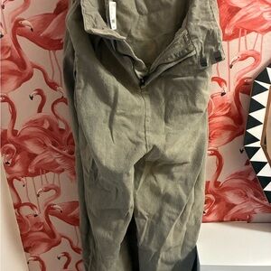 Free People Green trousers